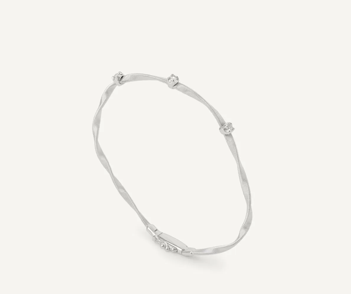 Marco Bicego Diamond White Gold Bracelet | Bracelets