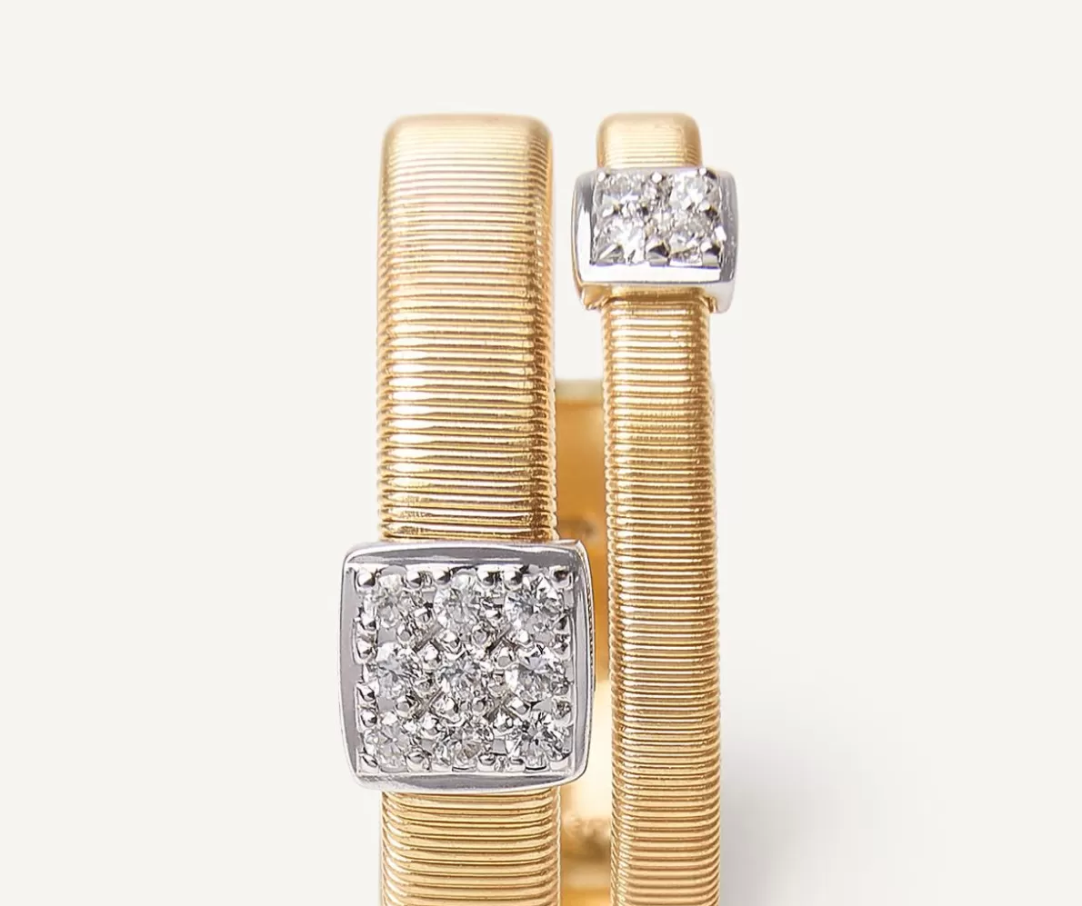 Marco Bicego Double Band Diamond Pave Ring | Rings