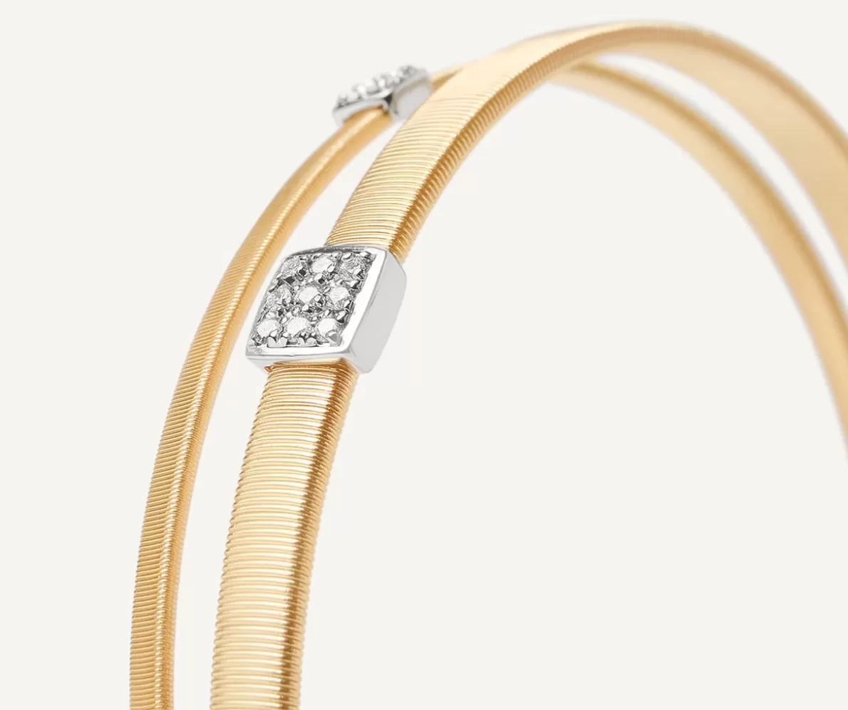 Marco Bicego Double Strand Diamond Pave Bracelet | Bracelets