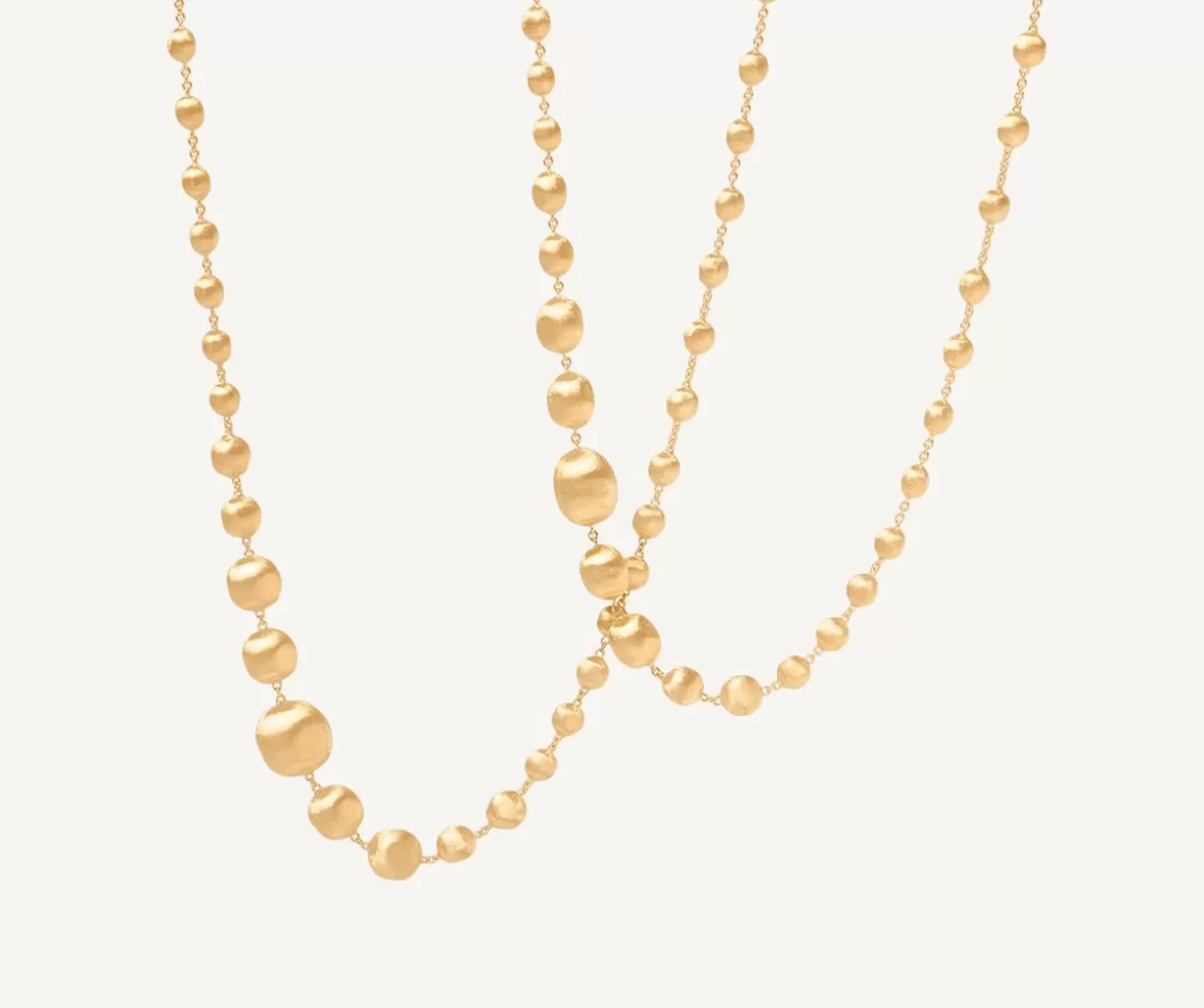 Marco Bicego Faded 18Kt Yellow Gold Double-Strand Necklace | Necklaces