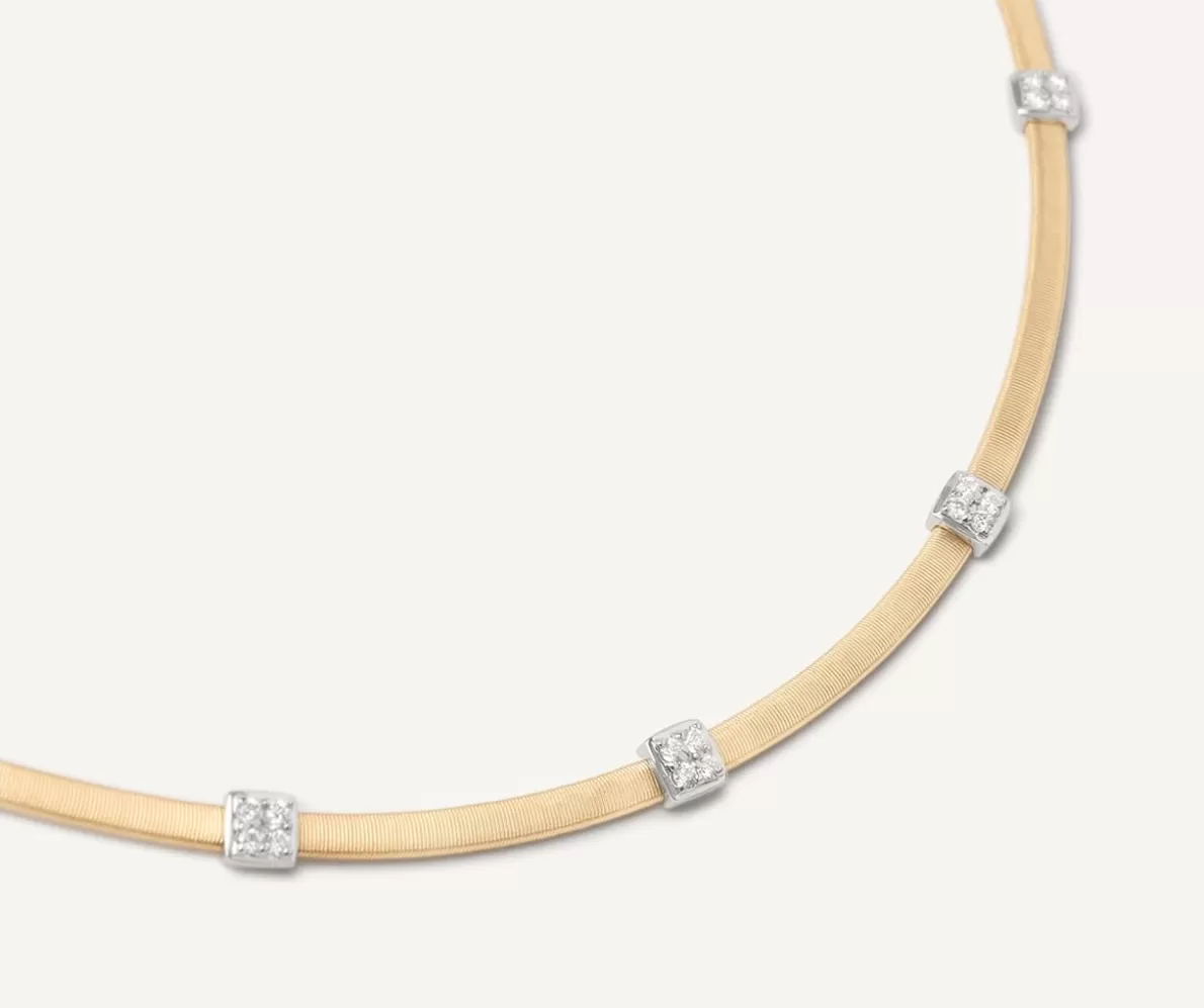 Marco Bicego Fine Gold Necklace With Diamonds | Necklaces