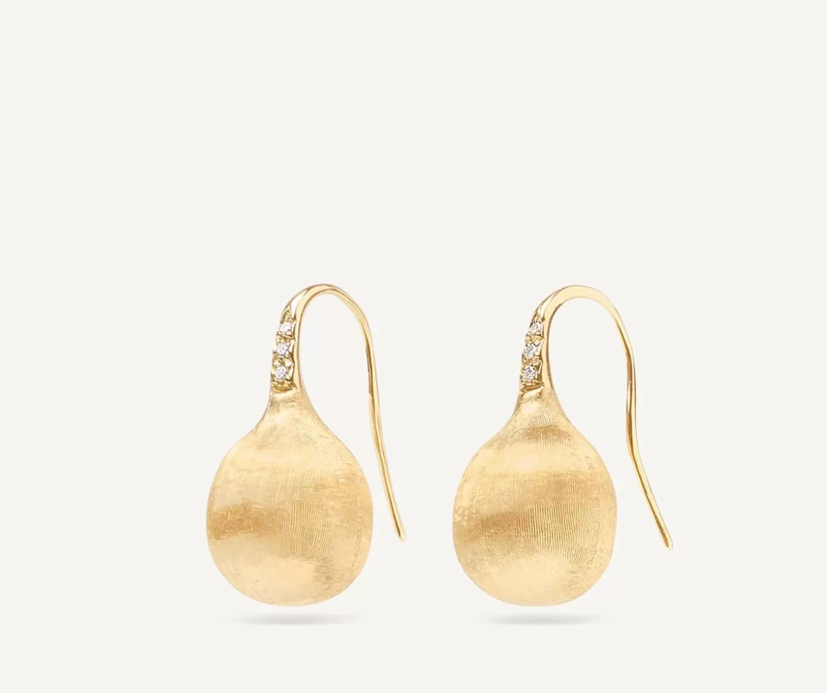 Marco Bicego Gold And Diamond Drop Earrings | Earrings