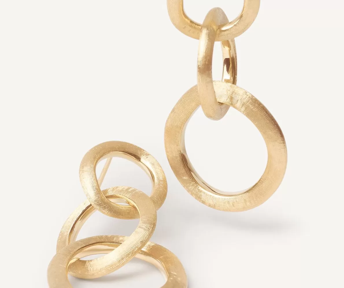 Marco Bicego Gold Chandelier Earrings With Three Elements | Earrings