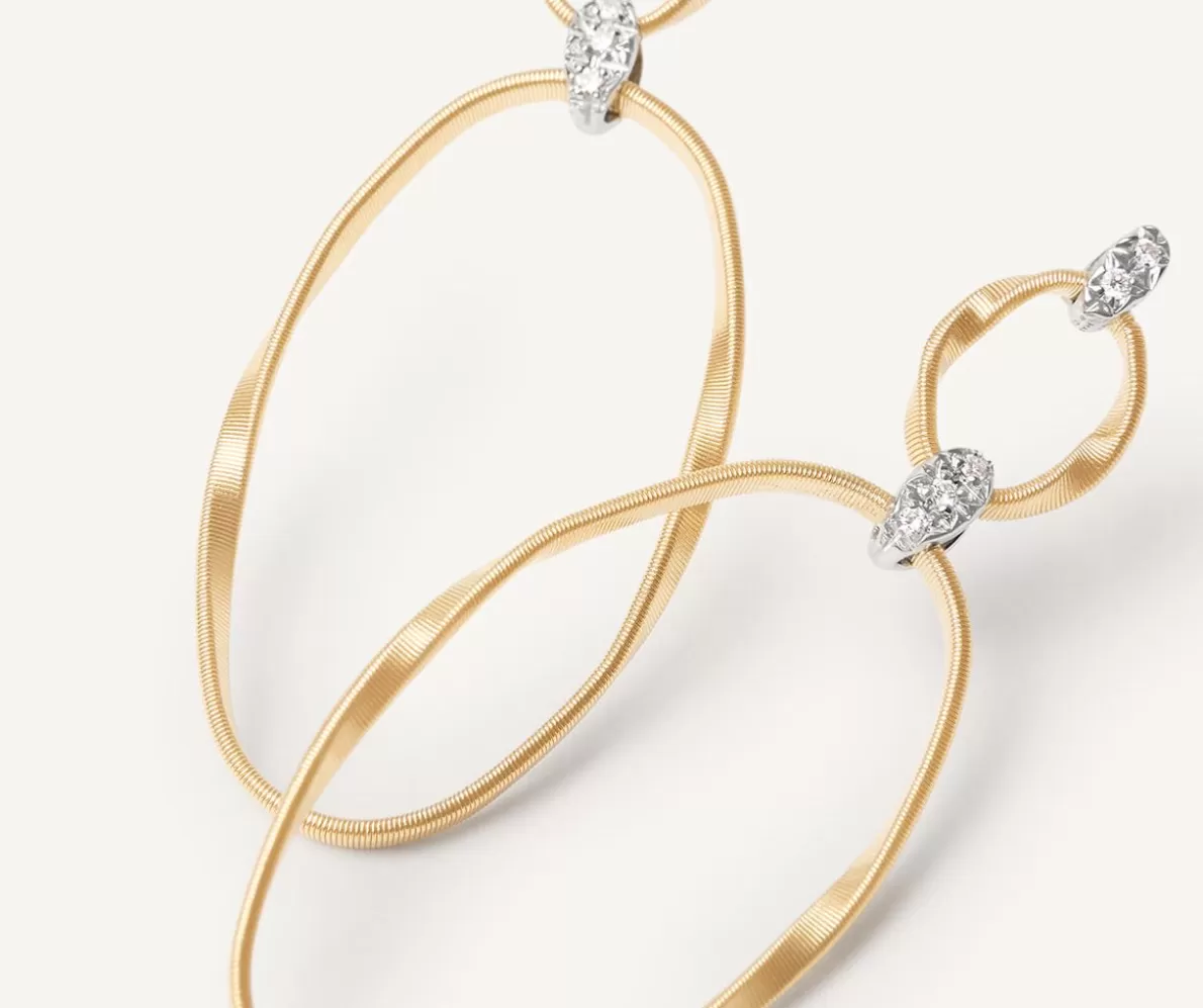 Marco Bicego Gold Earrings With Diamonds | Earrings