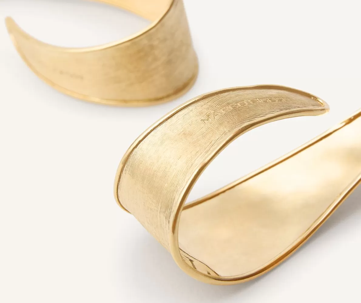 Marco Bicego Gold Hoop Earrings With Florentine Technique | Earrings