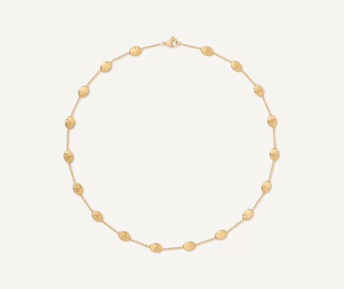 Marco Bicego Gold Necklace With Mini Oval Elements | Necklaces