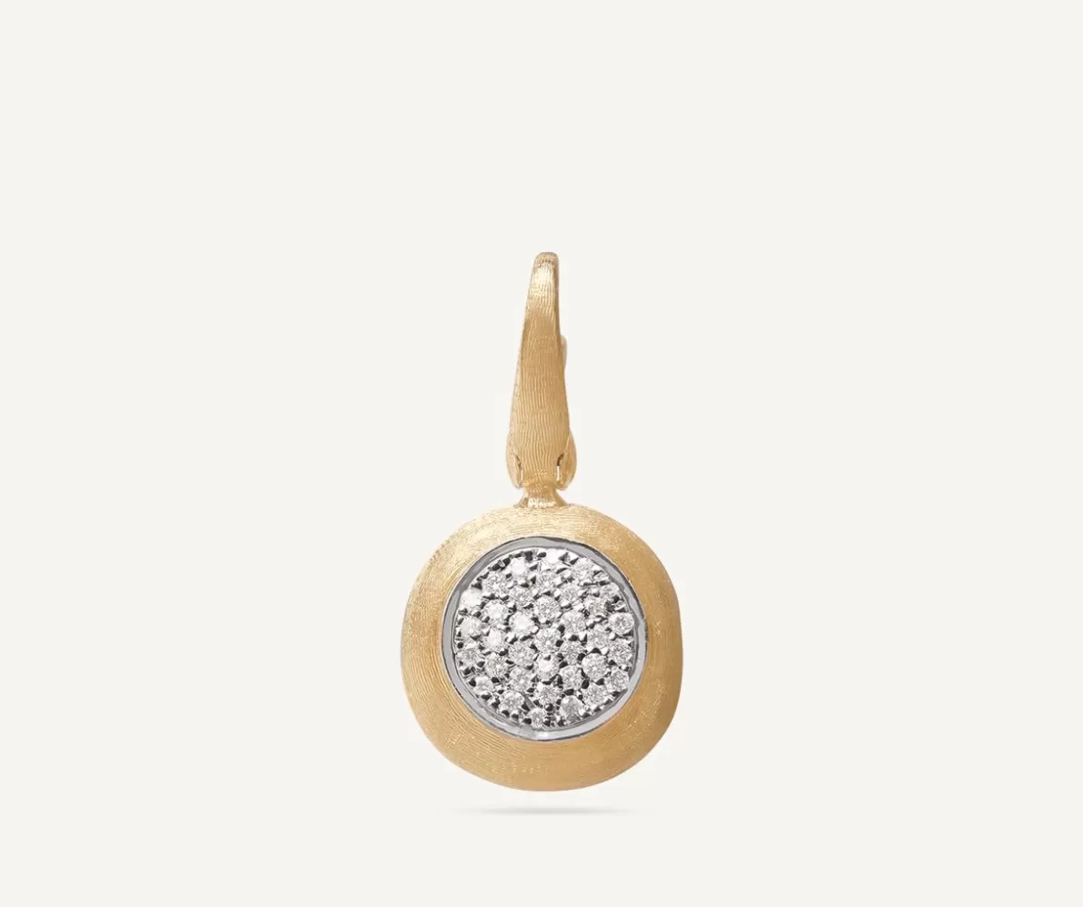 Marco Bicego Gold Pendant With Pave Diamonds, Small | Pendants