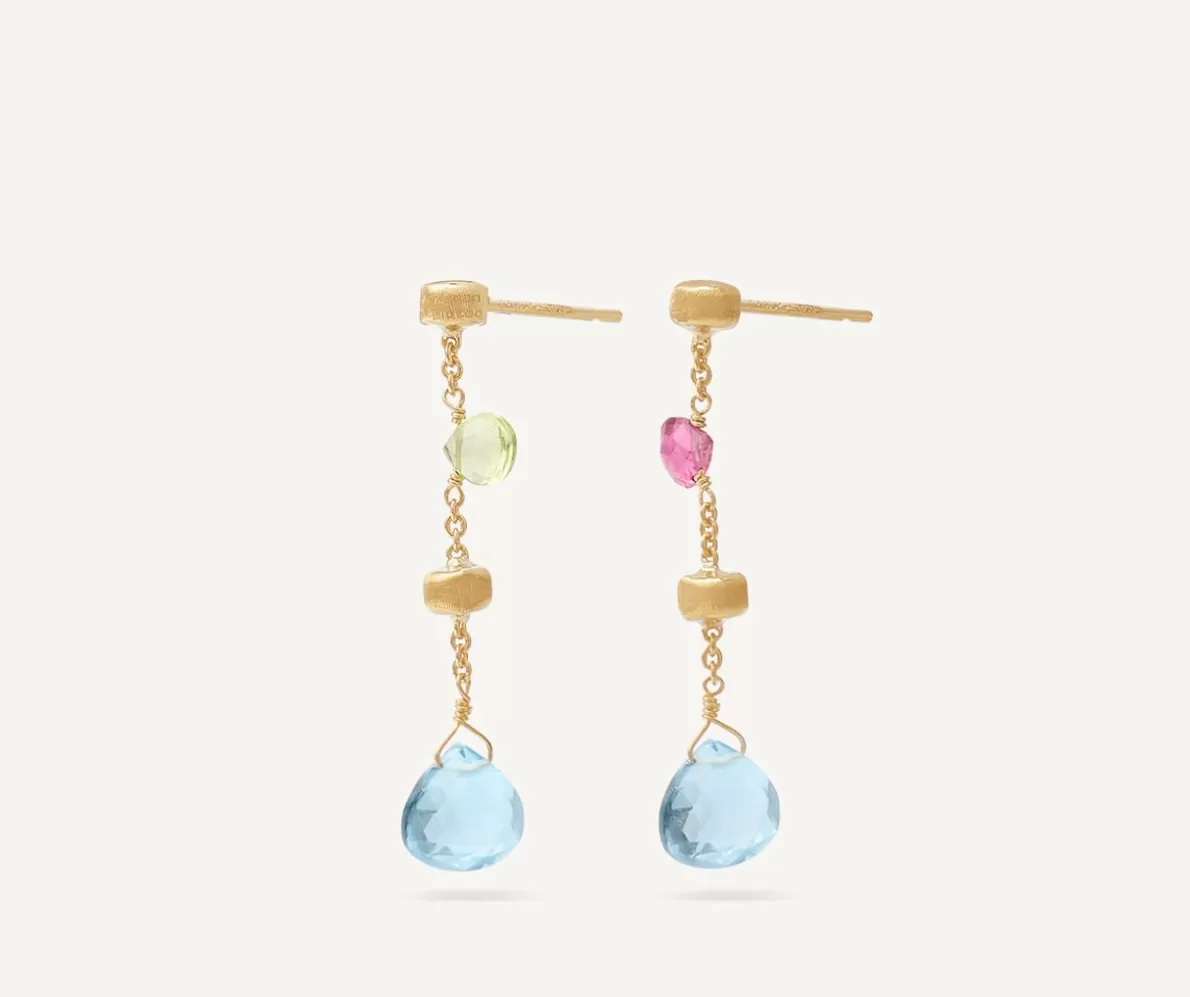 Marco Bicego Mini Multicoloured Topaz Earrings | Earrings