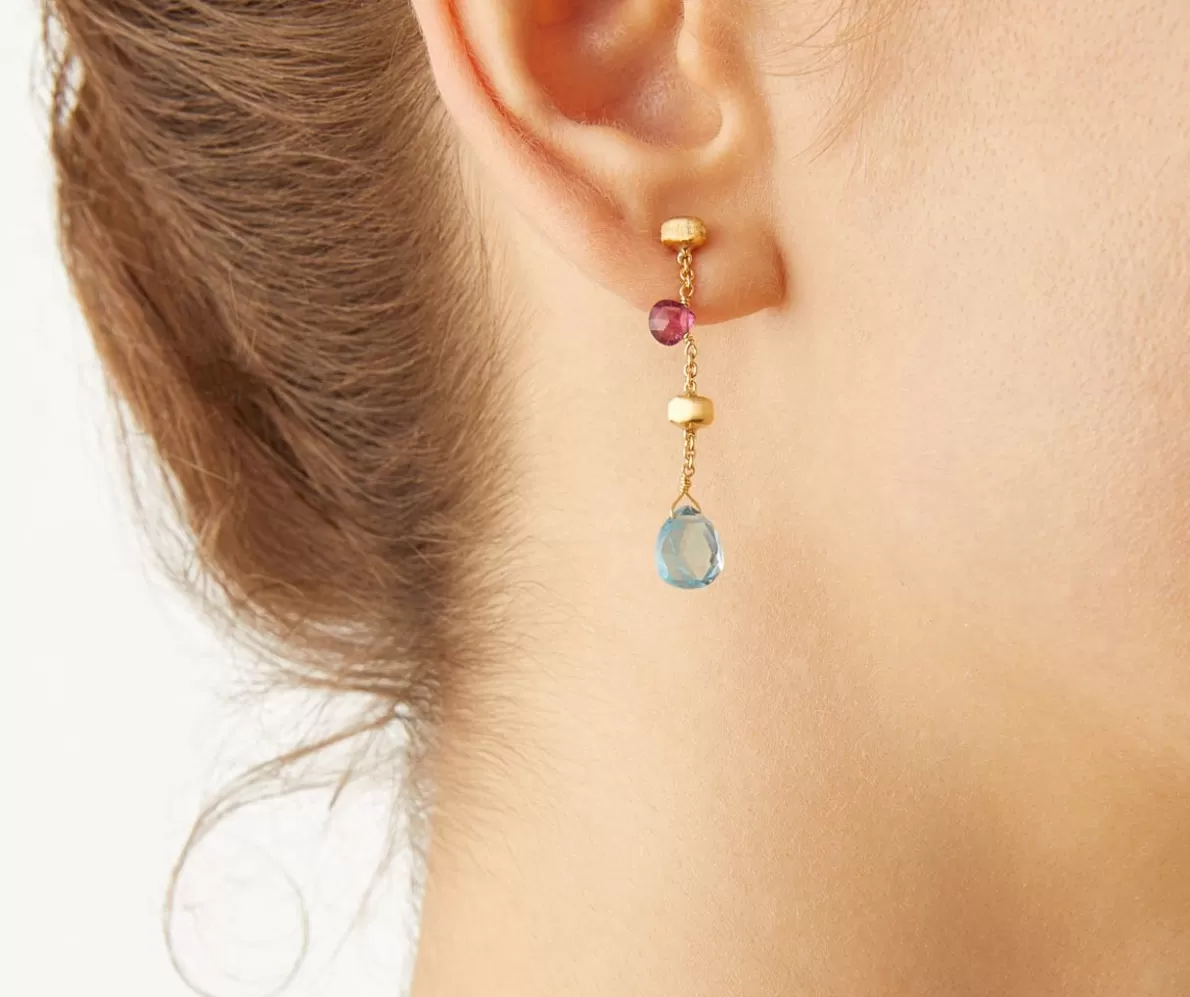 Marco Bicego Mini Multicoloured Topaz Earrings | Earrings