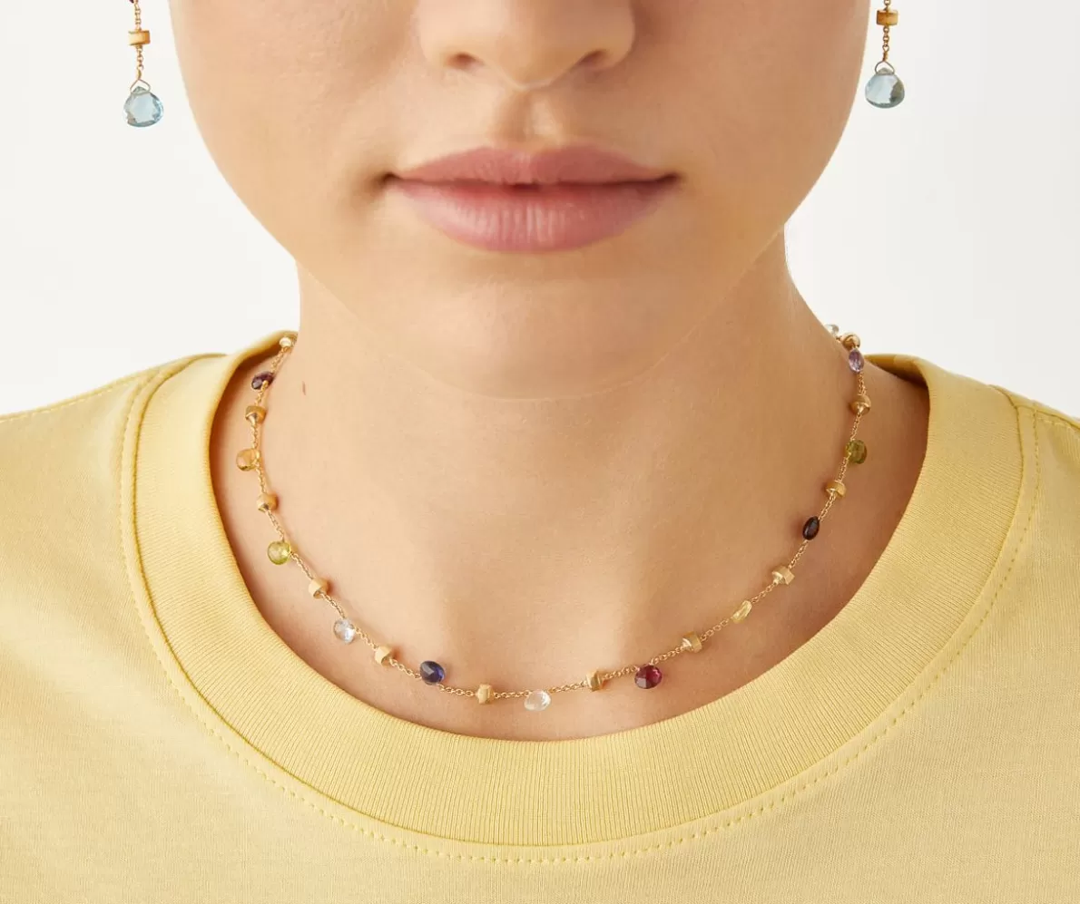 Marco Bicego Multicoloured Gemstone Necklace | Necklaces