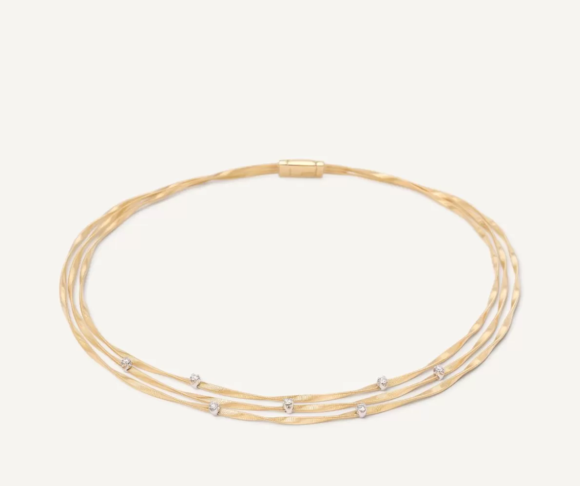 Marco Bicego Multi-Strand Diamond Necklace | Necklaces