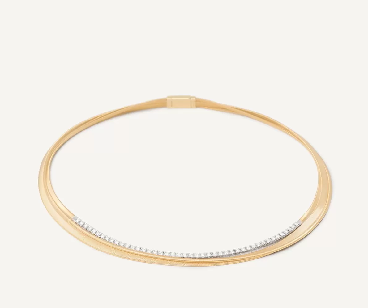 Marco Bicego Multi-Strand Diamond Tennis Necklace | Necklaces