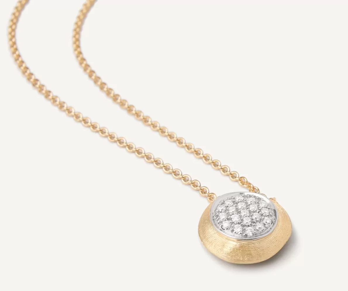 Marco Bicego Pendant Necklace With Diamond Disk | Necklaces