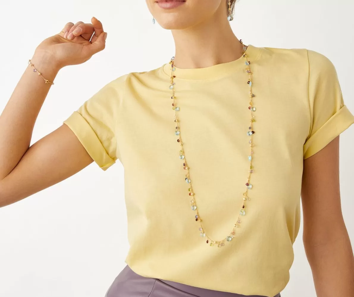 Marco Bicego Sautoir With Multicolored Gems | Necklaces