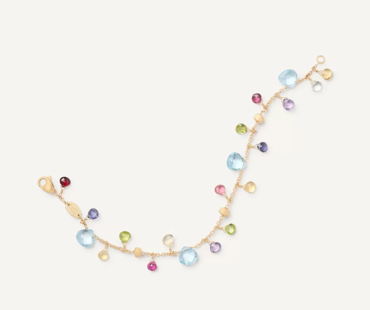 Marco Bicego Single-Strand Bracelet With Multicoloured Gemstones | Bracelets