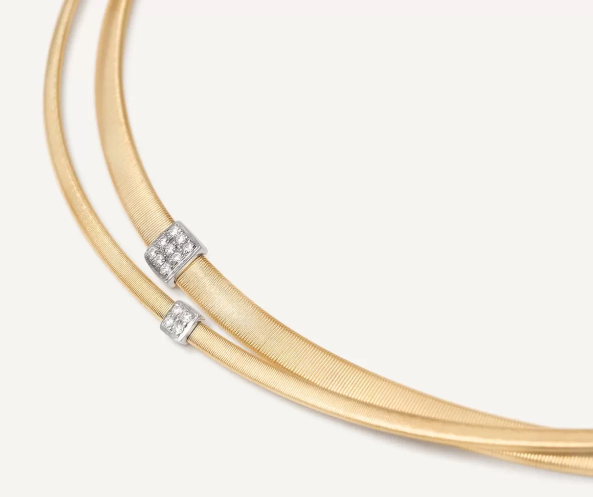 Marco Bicego Two-Strand Diamond Necklace | Necklaces