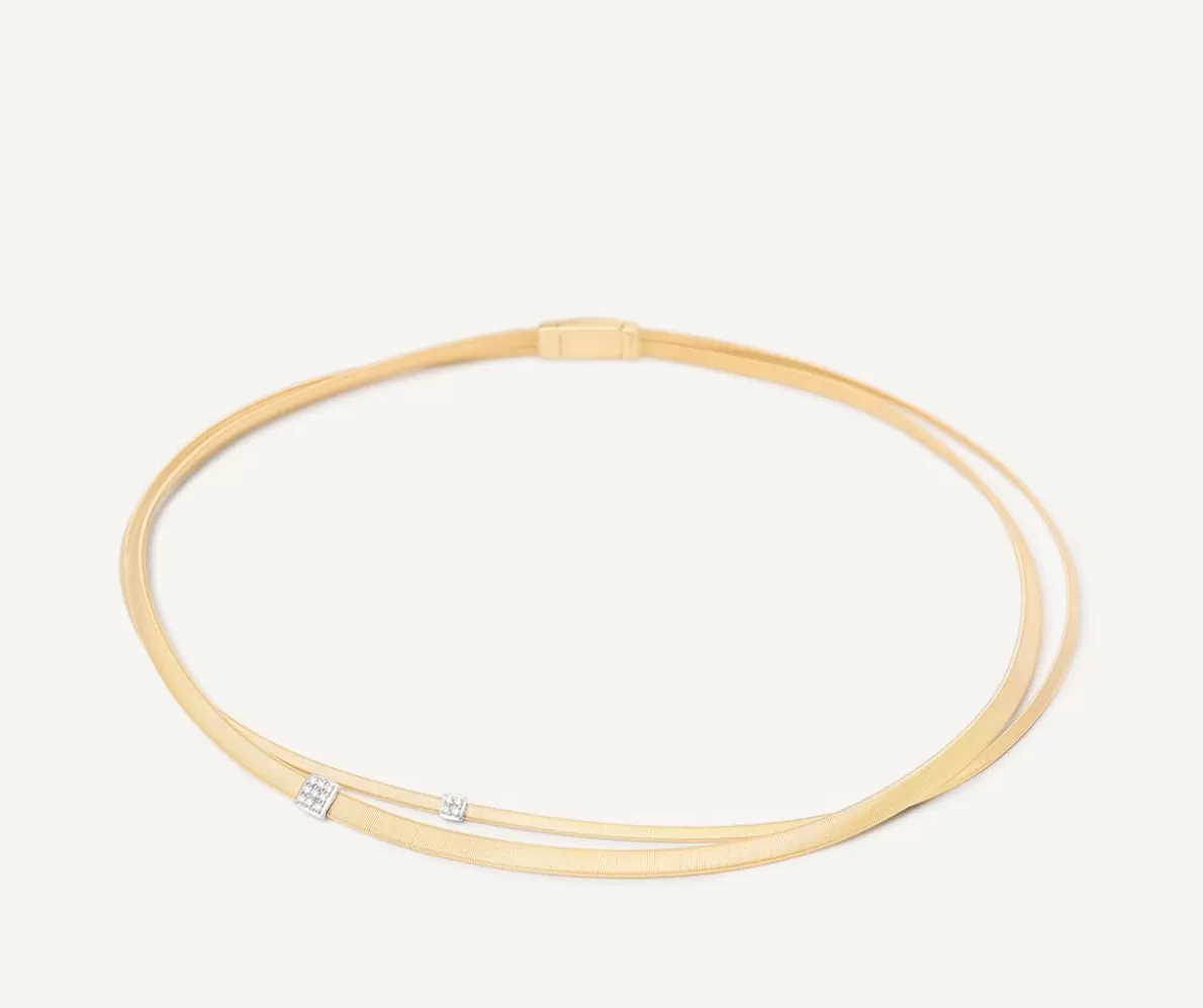 Marco Bicego Two-Strand Diamond Necklace | Necklaces